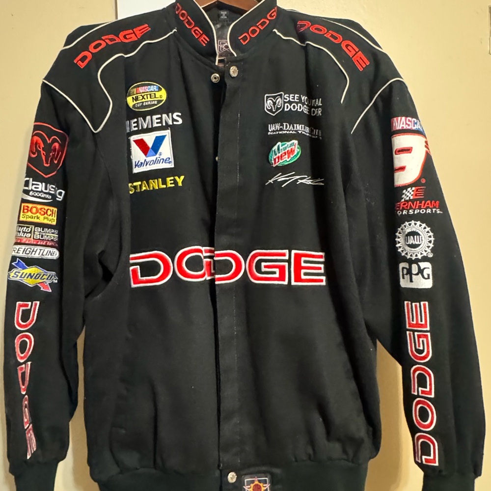 Black Racing Jacket for Men